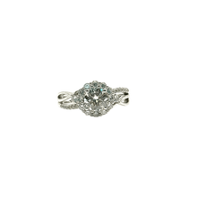 1ct VVS Moissanite Princess Solitaire Ring – Silver 925 (Flexible)