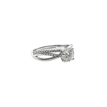VVS Moissanite 1.25 Carat Fantasy Infinity Solitaire Ring – Silver 925
