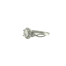 1ct VVS Moissanite Princess Solitaire Ring – Silver 925 (Flexible)