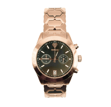 Sehgal Maharaja Watch - Gradient Pitch Black - Rose Gold Plated