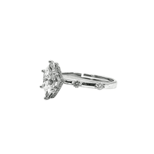 VVS Moissanite 2.00 Carat Octagon Fantasy Cut Solitaire Ring – Silver 925