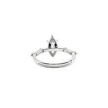 VVS Moissanite 2.00 Carat Octagon Fantasy Cut Solitaire Ring – Silver 925