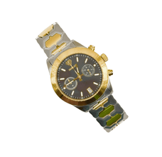Sehgal Maharaja Watch - Gradient Pitch Black - Two-Tone Gold Plated