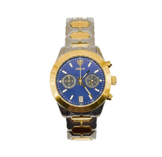 Sehgal Maharaja Watch - Gradient Blue - Two-Tone Gold Plated