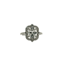 4ct VVS Moissanite Majestical Ladies Ring – Silver 925 (Flexible)