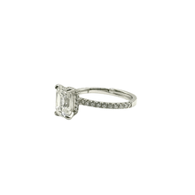 3ct VVS Moissanite Baguette Ring – Silver 925 (Flexible)