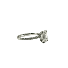 3ct VVS Moissanite Baguette Ring – Silver 925 (Flexible)