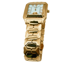 Sehgal Marbleous Watch - Dubai Blue - Rosegold Plated