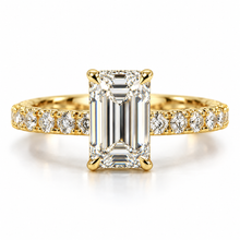 14K Gold Baguette VVS Lab Diamond Ring – 2.16CT