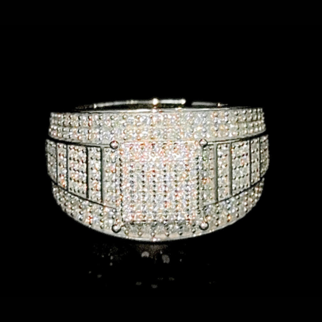 VVS MOISSANITE CHAMPION RING - SILVER 925