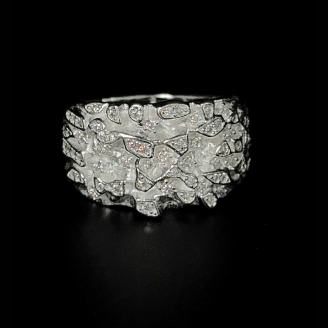 PIET PET RING VVS MOISSANITE - SILVER 925