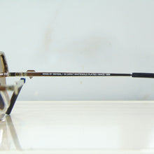 Elite Glasses - Whitegold plated | Polished Diamond Cuts | Brown Ruby