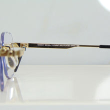 Nugget Glasses -  Gold plated | Polished Diamond Cuts | Classy Transparent