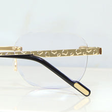Nugget Glasses -  Gold plated | Polished Diamond Cuts | Classy Transparent
