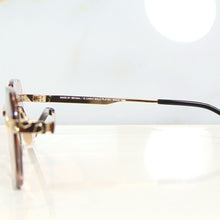 Nugget Glasses - Gold plated | Polished Diamond Cuts | Lavish Pink