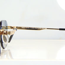 Nugget Glasses - Gold plated | Polished Diamond Cuts | Blue to Beige