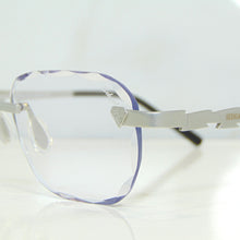 Blade Glasses - Whitegold plated | Polished Diamond Cuts | Classy Transparent