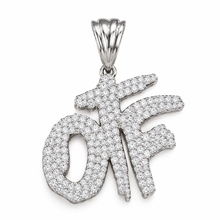 VVS Moissanite OTF Pendant – Silver 925