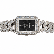 Sehgal Opulent Watch - Silver 925 - Cuban Link