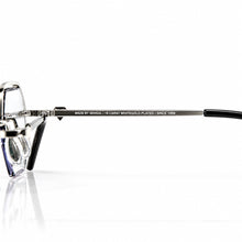 Elite Glasses - Whitegold plated | Polished Diamond Cuts | Classy Transparent