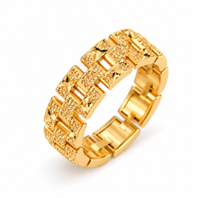 Presidential Schakel Ring – 18K Gold