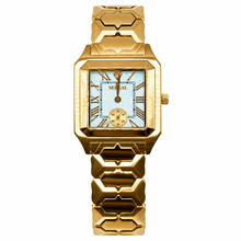 Sehgal Marbleous Watch - Dubai Blue - Rosegold Plated