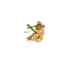 Square Shine Earring - 14 carat gold EARV2