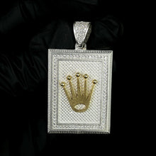 Crown Pendant - Silver 925 & Gold Plated - 251