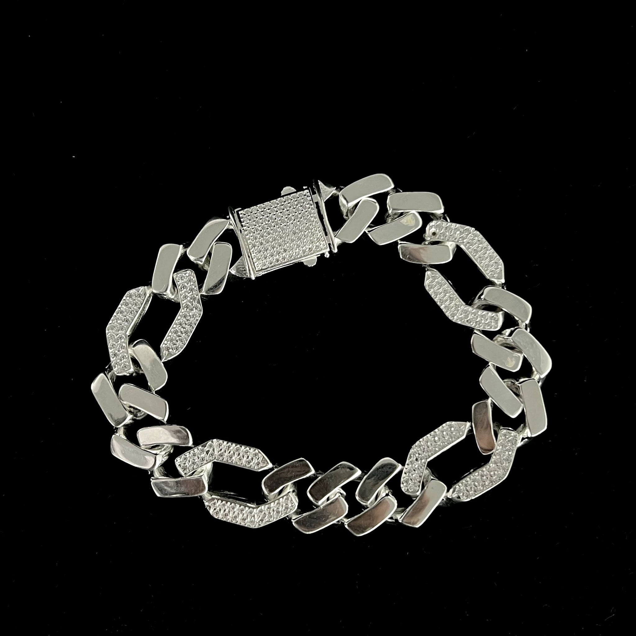 Cuban Link Bracelet - Silver 925 - 262