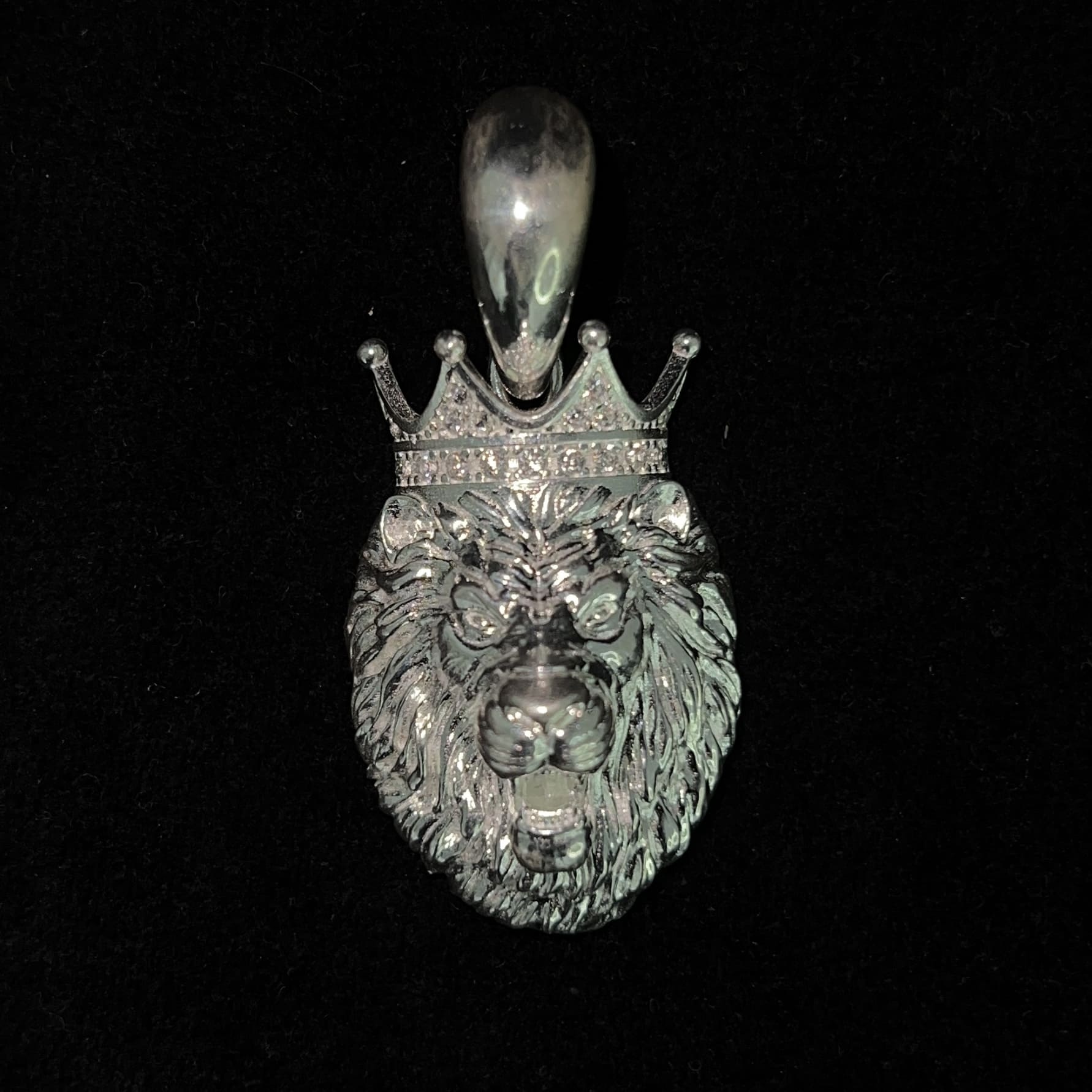 Lion King Pendant - Silver 925 - 255
