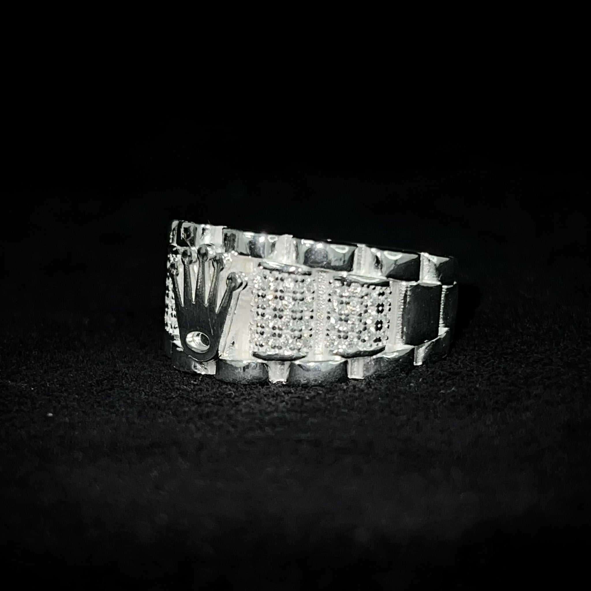 Big Crown Ring - Silver 925 - 264