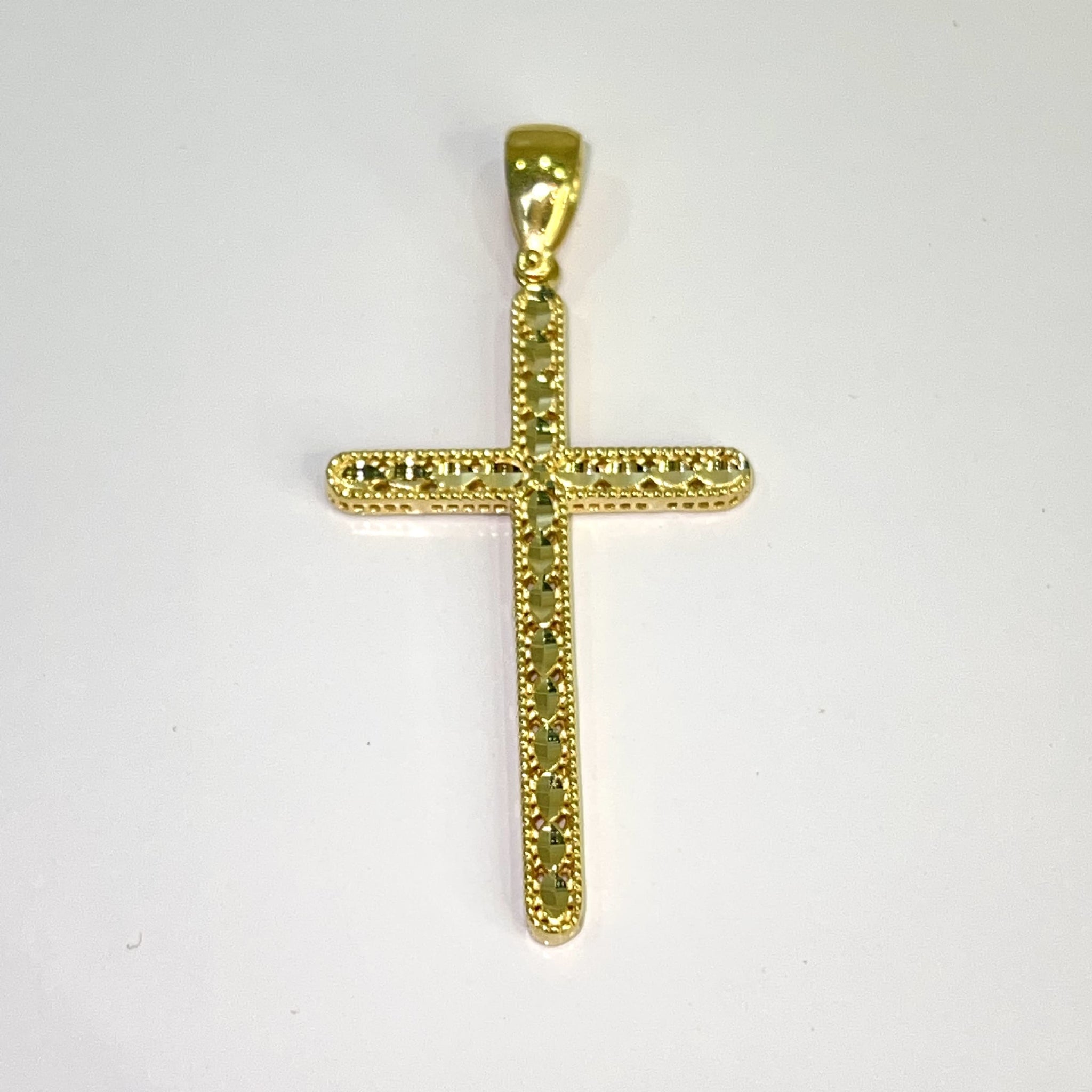 Cross Pendant - 14 Carat Gold - 278