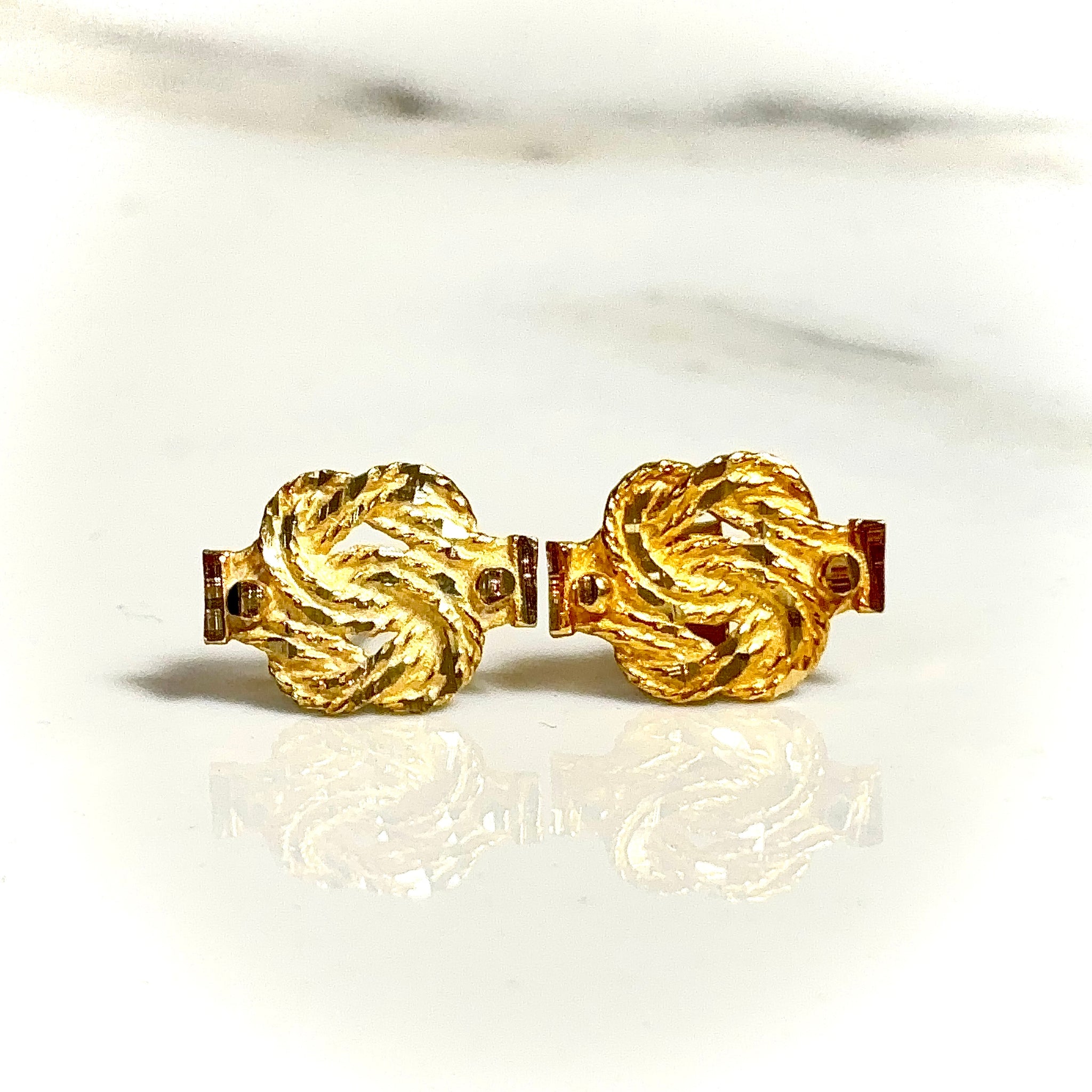Mattenklopper Earrings - 14 carat gold EARV2