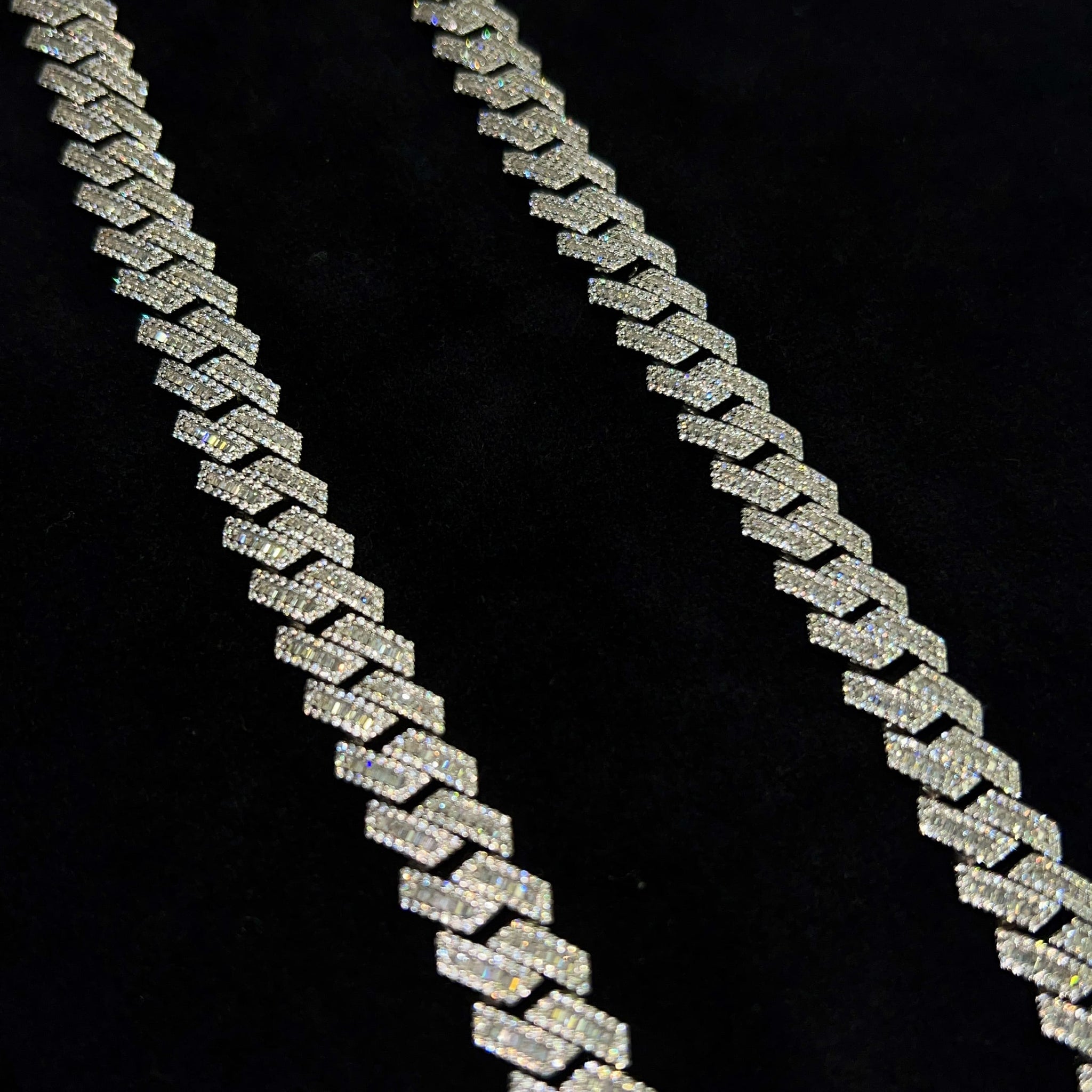 Cuban Link Chain - Silver 925 - 60cm / 12mm - 294