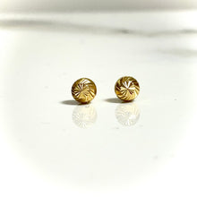 Diamond Cut Disco Ball Earring - 14 carat gold EARV2