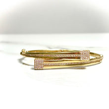 Elegant Twist Bracelet - 14 carat gold BRV2