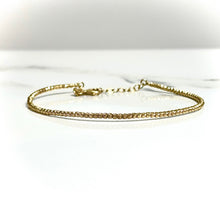 Harmony Mooncut Bracelet - 14 carat gold BRV2