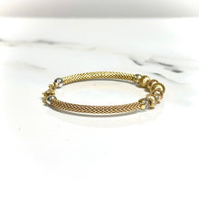 Baby Mooncut Elegance Bracelet - 14 carat gold BRV2