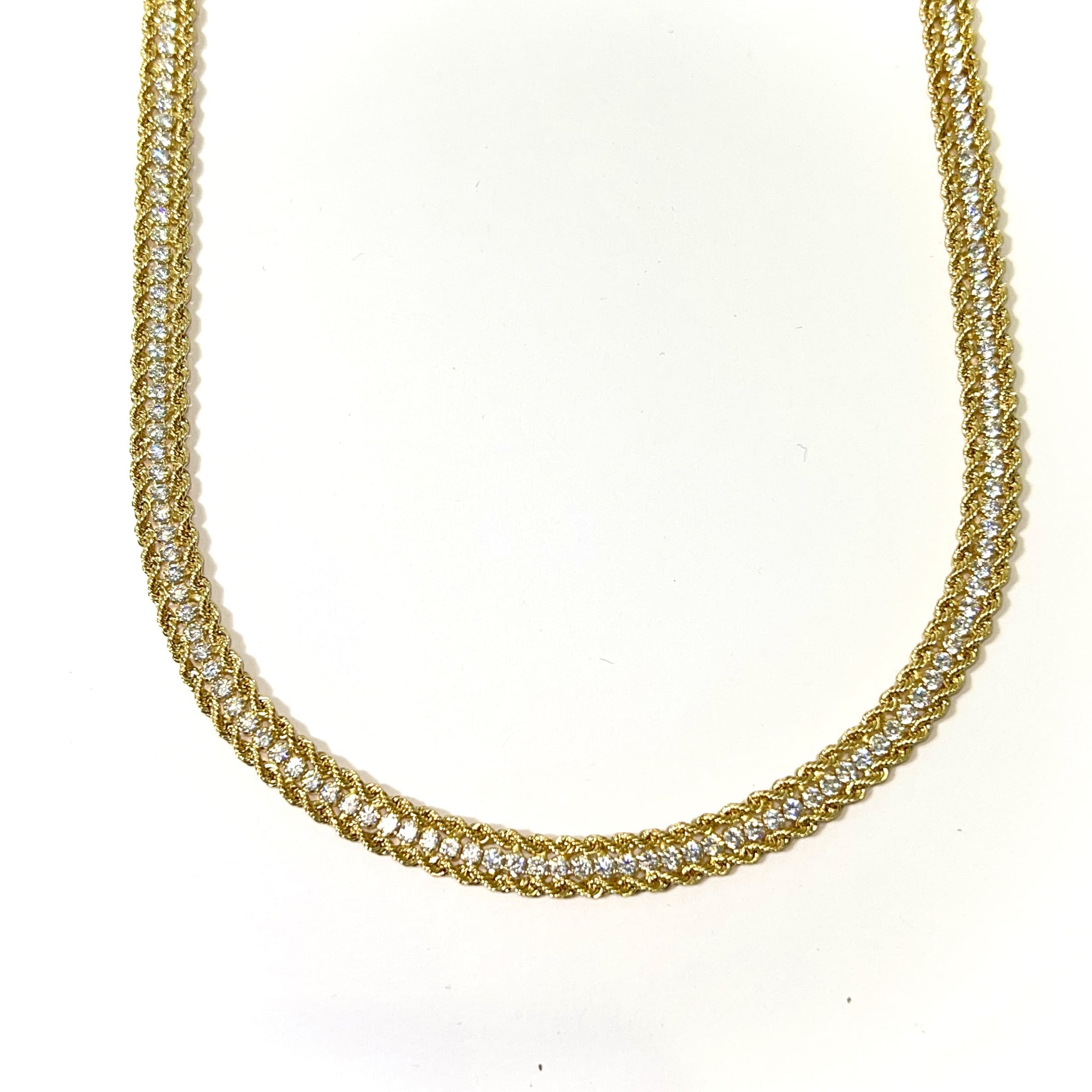 Rope Chain - 18 Carat Gold - 45cm / 7mm - 303