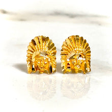 Indiana Earrings - 14 carat gold EARV2