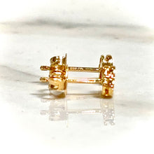 Hearts Earring - 14 carat gold EARV2