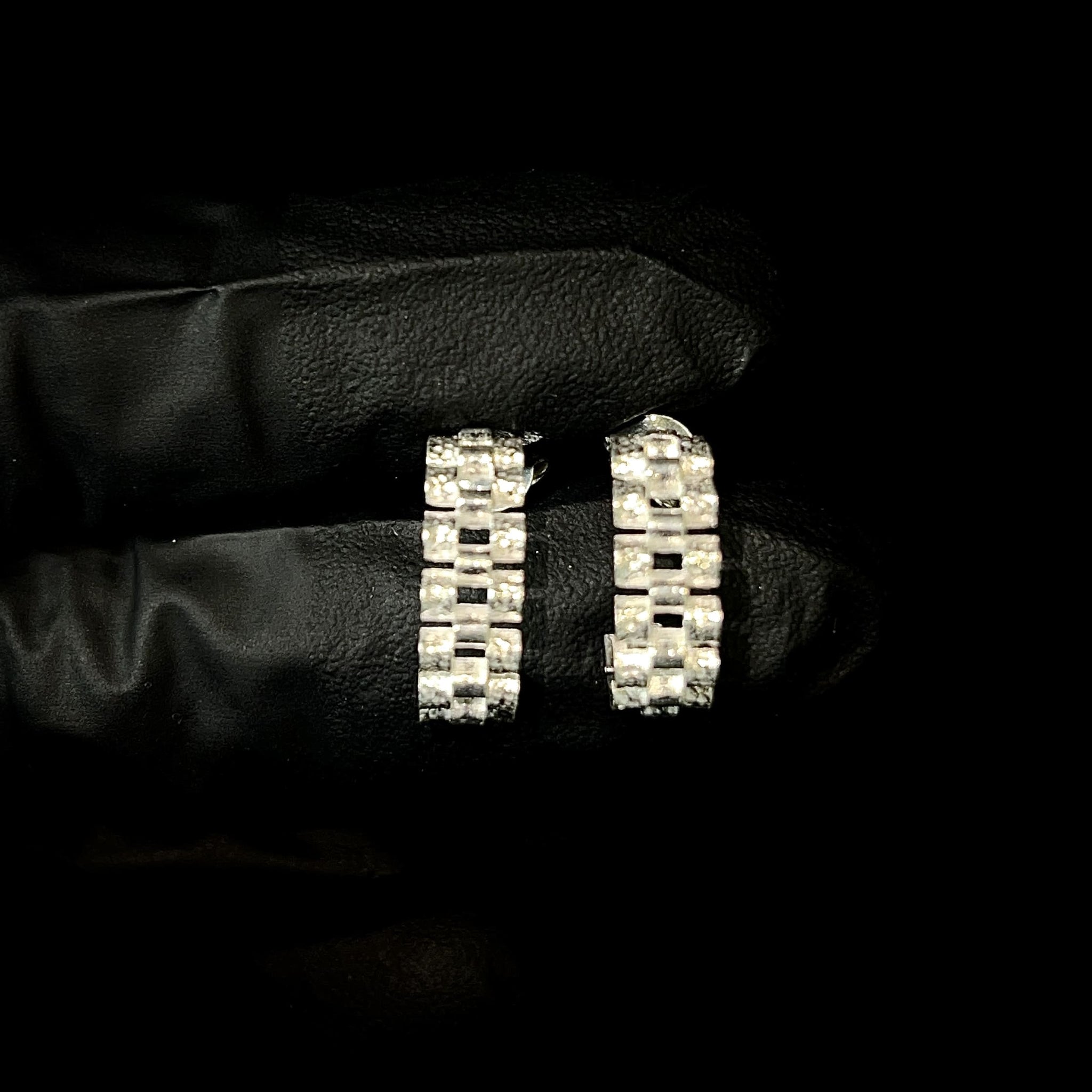 Rolex Link Earrings - Silver 925 - 333