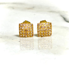 Golden Elegance Earring - 14 carat gold EARV2