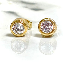 Blush Blossom Earrings - 14 carat gold EARV2