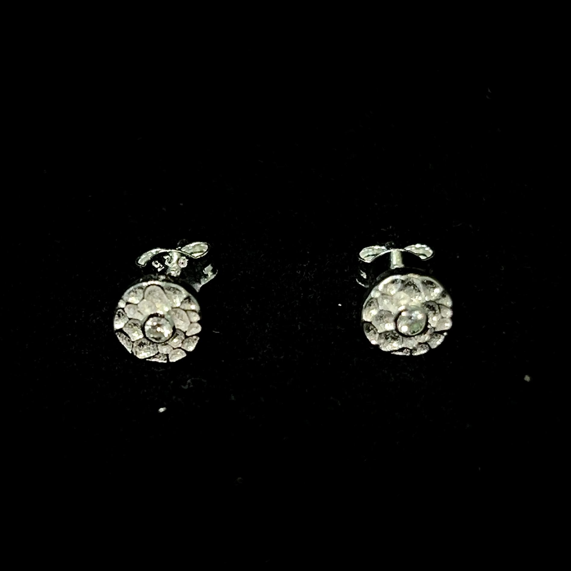 Round Earrings - Silver 925 - 328
