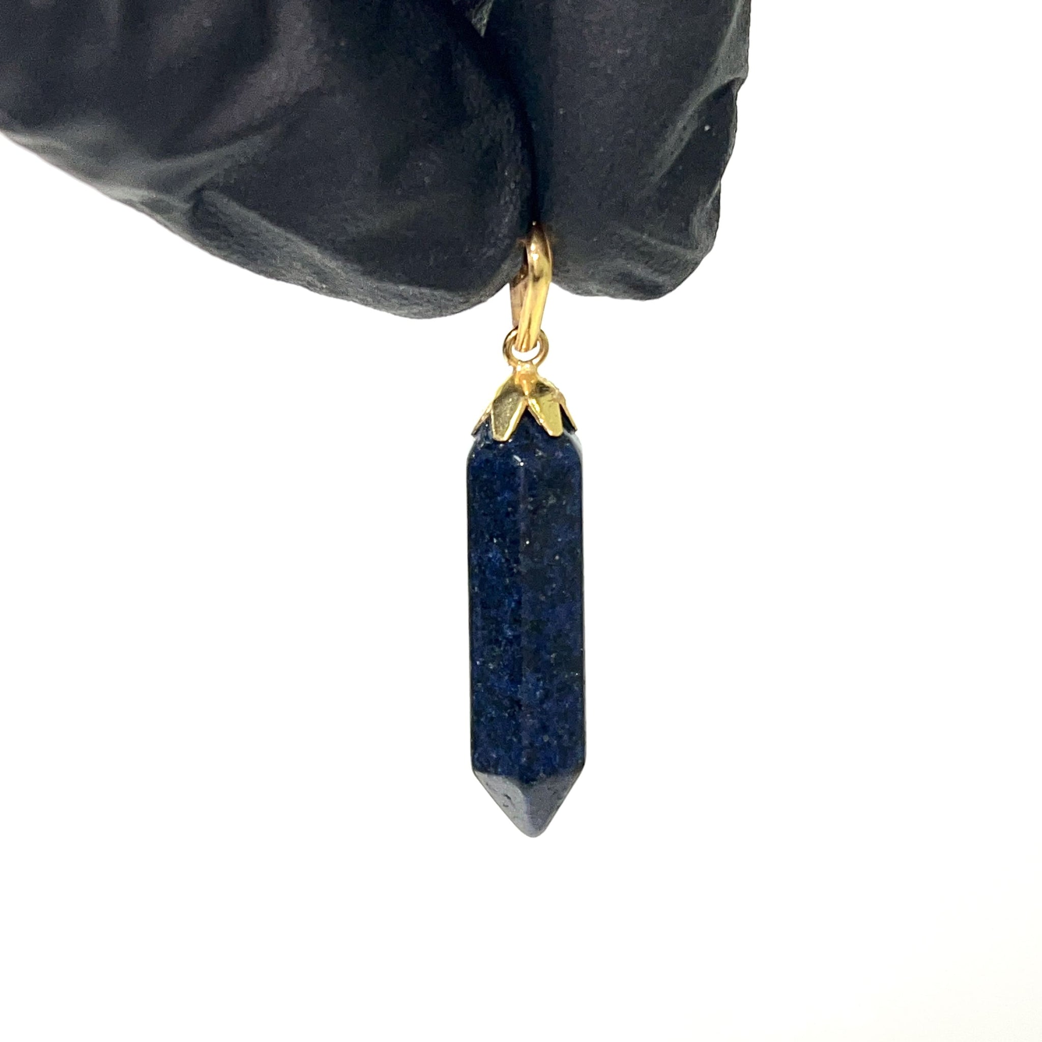 Double-ended Pendant Lapis Lazuli - 18 Carat Gold - 316