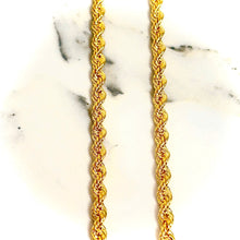 Rope Chain - 4.5mm / 60cm 14 carat gold CHV2