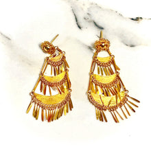 Glimmering Elegance Earrings - 14 carat gold EARV2