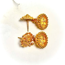 Moonlit Jhumka Earrings - 22 carat gold EARV2