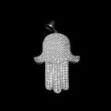Hamsa Hand Pendant - Silver 925